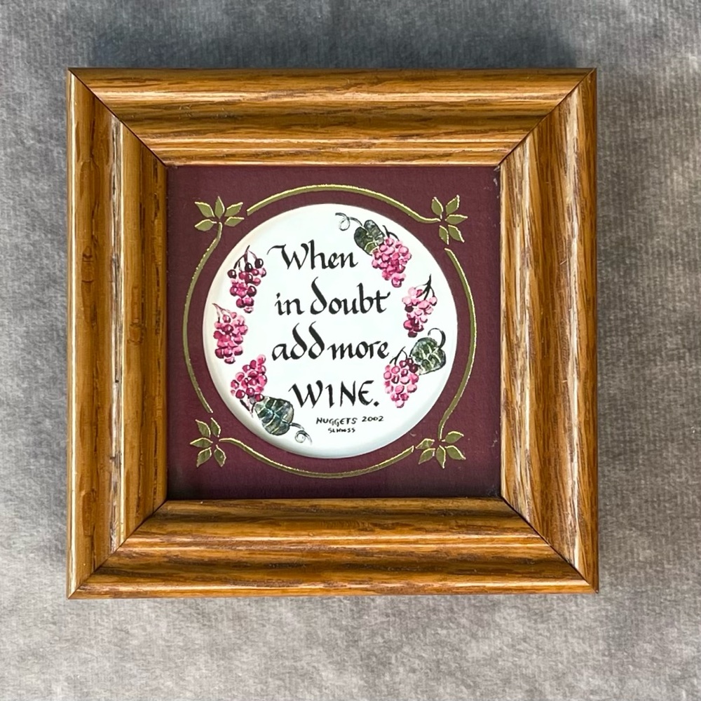 Home Sign - Wine